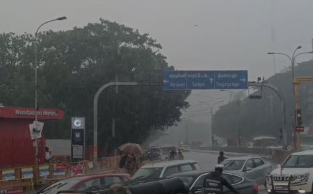 சென்னையில் இன்று கொட்டித்தீர்த்த கனமழை -  தீபாவளிக்கு மழை பெய்யும் இடங்கள் இதோ...