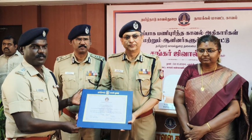 ஏடிஎம் கொள்ளை கும்பலை பிடித்தது தமிழக  காவல்துறைக்கு பெருமை - டிஜிபி பாராட்டு 