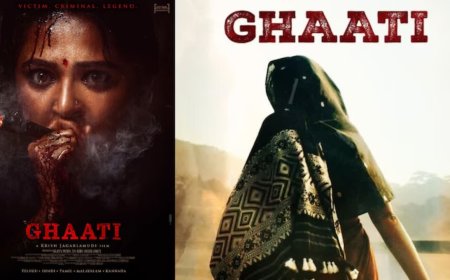 “Ghaati” படத்தின் ஃபர்ஸ்ட் லுக்... மிரட்டலான தோற்றத்தில் அனுஷ்கா!