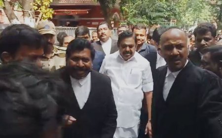 அறப்போர் இயக்கத்திற்கு எதிராக வழக்கு -சென்னை உயர்நீதிமன்றத்தில் இபிஎஸ் ஆஜர்