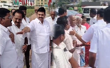 அமைச்சர் முன்னிலையில் தகாத வார்த்தையால் வசைப்பாடி வாக்குவாதம்- ராசிபுரம் திமுகவில் உட்கட்சி பூசல்?