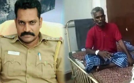 விசாரணைக்கு சென்ற பேராசிரியர் பற்களை உடைத்த காவல் ஆய்வாளர்- நடவடிக்கை எடுக்க கோரிக்கை