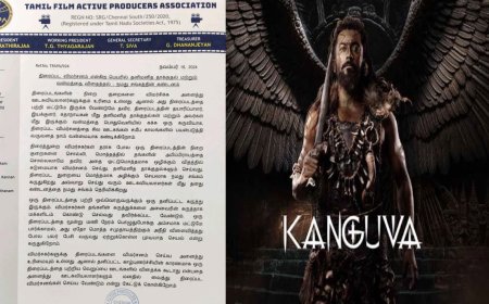 கங்குவா விமர்சனம் என்ற பெயரில் தனிமனித தாக்குதல்- தயாரிப்பாளர்கள் சங்கம் கண்டனம்