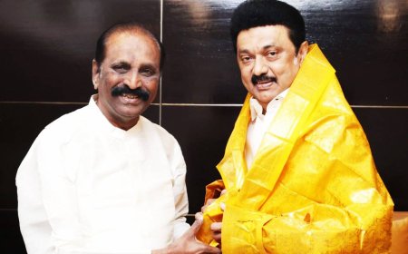 மு.க.ஸ்டாலினுக்கு அழைப்பு விடுத்த வைரமுத்து - காரணம் இதுதான்!