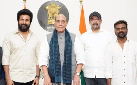 மத்திய அமைச்சரை சந்திந்து வாழ்த்து பெற்ற ‘அமரன்’ படக்குழு.. ! 