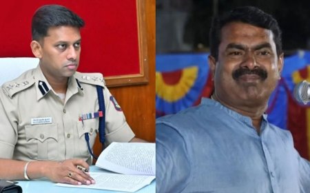 நாதக ஒரு பிரிவினைவாத இயக்கம்?-திருச்சி எஸ்.பி வருண் குமார் 