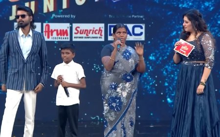 சூப்பர் சிங்கர் ஜூனியர் 10 ... விஷ்ணுவின் விருப்பத்தை நிறைவேற்றிய நடுவர்கள்..! 