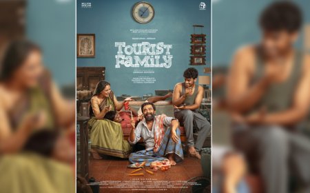 'டூரிஸ்ட் ஃபேமிலி' படத்தின் ஃபர்ஸ்ட் லுக் மற்றும் டீசர் வெளியீடு..!