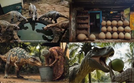 டைனோசர் வளர்ப்பு: வருஷத்துக்கு 300 முட்டை.. கைநிறைய லாபம்- இணையத்தை கலக்கும் சேட்டன்ஸ்