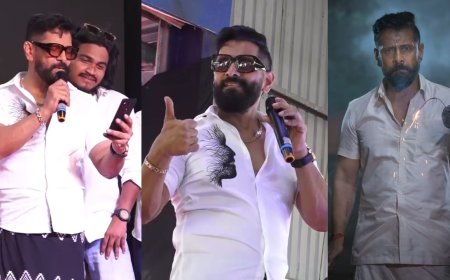 காதல் பண்றதுக்காகவே தாடி வளர்க்கிறார்கள்- மதுரையில் ஆடி, பாடி கலக்கிய சீயான் விக்ரம்