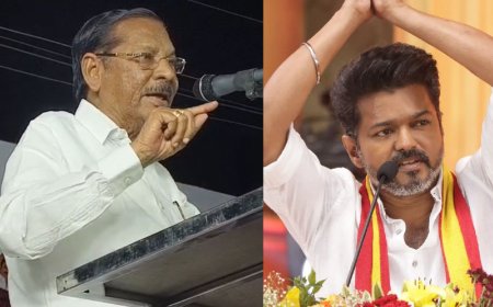 நேற்று முளைத்த காளான்.. ஆளுங்கட்சி என்பதால் அடக்கி வாசிக்கிறோம்: விஜய்யை சாடிய ஆர்.எஸ்.பாரதி