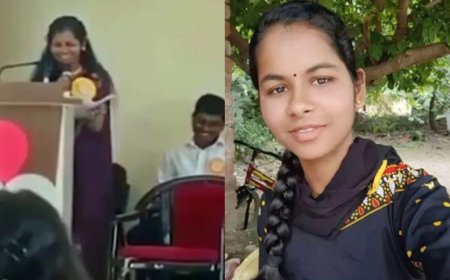 20 வயது தான்.. மேடையில் பேசிக்கொண்டிருக்கும் போதே திடீரென உயிரிழந்த கல்லூரி மாணவி!