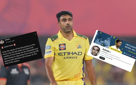 Ashwin: ஐபிஎல் முடியும் வரை CSK குறித்து பேசமாட்டோம்... சர்ச்சைகளால் அஸ்வின் எடுத்த முடிவு