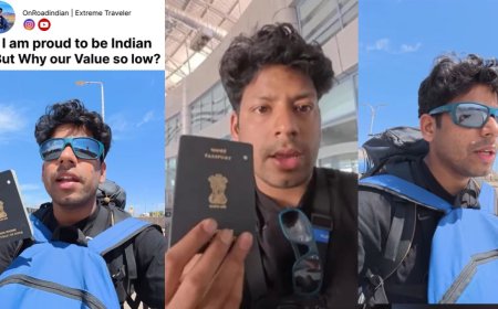 இந்தியன் பாஸ்போர்ட்டா.. அய்யோ சுத்த வேஸ்ட்: புலம்பித் தள்ளும் இன்ஸ்டா பிரபலம்