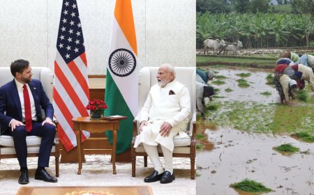 இந்தியா வந்துள்ள அமெரிக்க துணை அதிபர்- மத்திய அரசுக்கு தமிழக விவசாயிகள் முக்கிய கோரிக்கை