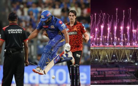 SRH vs MI: கருப்பு நிற பட்டையுடன் களமிறங்கும் வீரர்கள்.. வானவேடிக்கை, சீயர்லீடர்ஸ் நடனத்திற்கு நோ