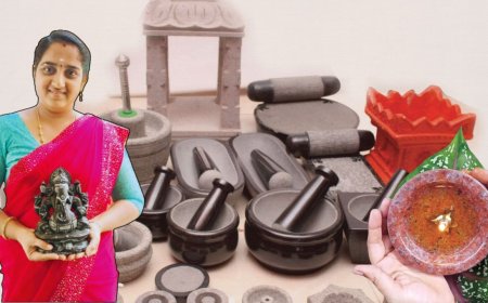 அம்மிக்கல்- ஆட்டுக்கல் பிசினஸில் கோடிகளில் டர்ன் ஓவர்: தொழில் முனைவோராக அசத்தும் பிரியங்கா