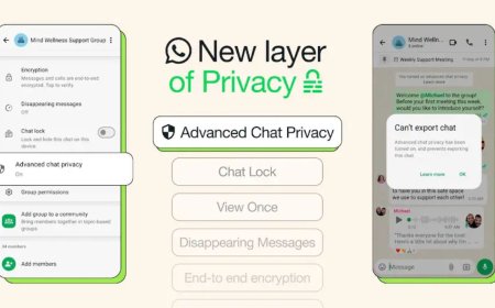 வாட்ஸ் அப் செயலியில் வந்தாச்சு 'Advanced Chat Privacy' .. இதனால் என்ன யூஸ்?