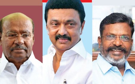 பா.ம.க பாசம்..பின்வாசல் பேரம்: க்ளைமாக்ஸில் திமுக- திருமா டிராமா!