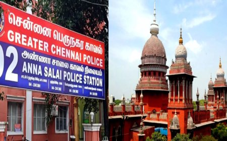 காவல் நிலையங்களில் நிலுவையில் உள்ள வழக்குகள் எத்தனை - சென்னை உயர்நீதிமன்றம் கேள்வி!