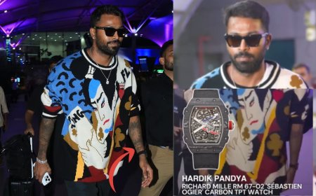 ஹார்த்திக் பாண்டியா அணிந்திருந்த ரிச்சர்ட் மில்லே வாட்ச்.. இவ்வளவு கோடியா?