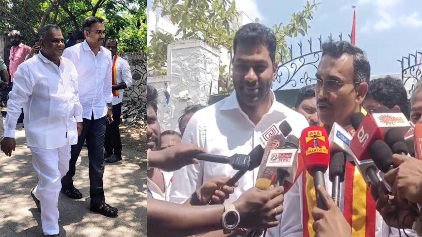 நல்ல பணி செய்யும் படி தலைவர் விஜய் அறிவுறுத்தியுள்ளார் - அருண் ராஜ்