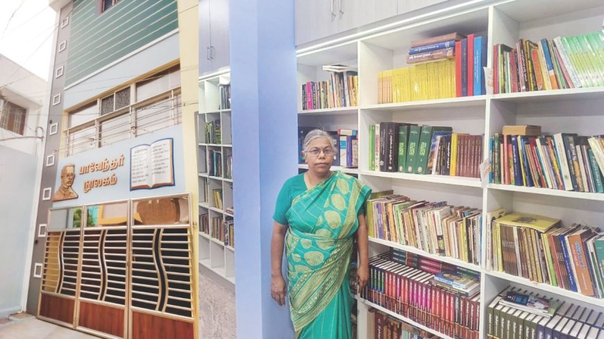 பாவேந்தர் நூலகம்: தந்தையின் நூலகக் கனவு.. நனவாக்கி காட்டிய மகள்!