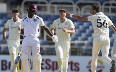 AUS vs WI: 27 ரன்களுக்கு ஆல் அவுட்: மேற்கிந்திய தீவுகள் அணியின் பரிதாபங்கள்!