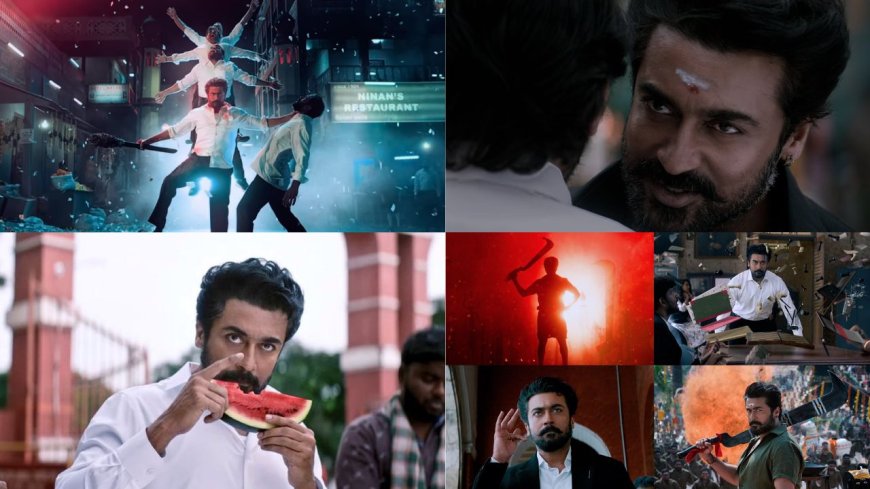 ப்ரஷ் காம்போவில் வெளியானது சூர்யாவின் ’கருப்பு’ திரைப்படத்தின் டீசர்!