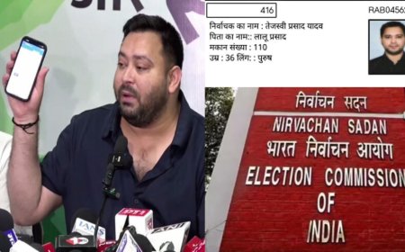 வாக்காளர் பட்டியலில் எங்க ஏன் பெயர்? தேஜஸ்வி ஆவேசம்.. பீகாரில் தொடரும் குழப்பம்