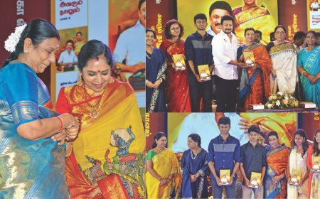 குமுதத்துக்கு நன்றி- ’அவரும் நானும்’ புத்தக வெளியீட்டில் துர்கா ஸ்டாலின் நெகிழ்ச்சி!