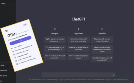 ChatGPT Go: இந்தியர்களுக்காக ரூ.399-ல் புதிய திட்டம் அறிமுகம்!