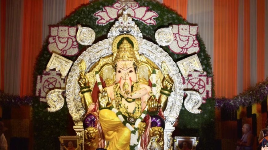 நெருங்கும் விநாயகர் சதுர்த்தி: ரூ.474 கோடிக்கு காப்பீடு பெற்ற கணேஷ் மண்டல்!