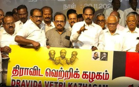 திராவிட வெற்றிக் கழகம் : புதிய கட்சியை தொடங்கினார் மல்லைசத்யா