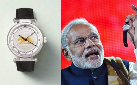வைரல் ஆகும் பிரதமர் மோடியின் கைக்கடிகாரம்