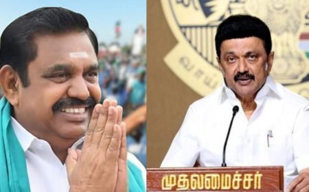 நெல் ஈரப்பதம் விவகாரம் : பச்சை துரோகிகள் எங்கே ? எடப்பாடி மீது ஸ்டாலின் பாய்ச்சல் 