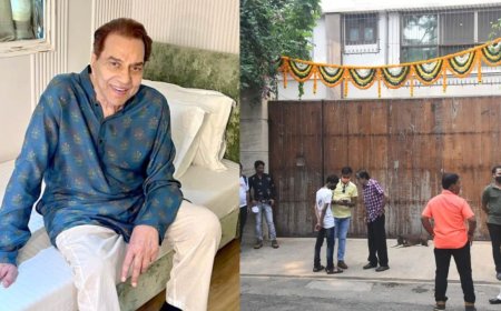 பிரபல பாலிவுட் நடிகர் தர்மேந்திரா காலமானார்