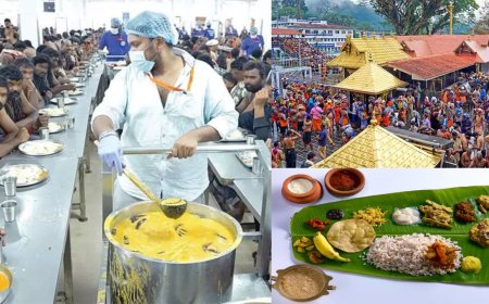 ஐயப்ப பக்தர்களுக்கு நாளை முதல் பாயாசம், அப்பளத்துடன் மதிய உணவு : சபரிமலை தேவஸ்தானம் அறிவிப்பு  