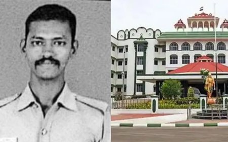 மதுரை உயர்நீதிமன்றத்தில் துப்பாக்கி சத்தம் : சிறப்புப் படை காவலர் பலி 