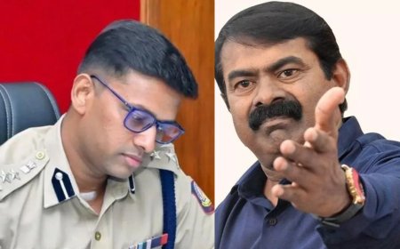 சீமானுக்கு எதிரான ஐபிஎஸ் வருண்குமார் வழக்கு ரத்து : சென்னை உயர்நீதிமன்றம் மதுரை அமர்வு உத்தரவு 