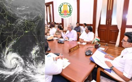 உருவானது டிட்வா புயல் : அதிகாரிகளுடன் முதல்வர் ஸ்டாலின் ஆலோசனை