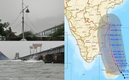 430 கி.மீ. தொலைவில் டிட்வா புயல் : கடல் சீற்றம், துறைமுகங்களில் புயல் கூண்டு 