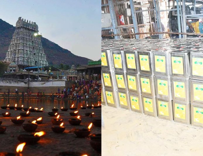 கார்த்திகை தீபம் ஏற்பாடுகள் தீவிரம் : மகாதீபத்திற்கு அண்ணாமலையார் கோயிலில் 4,500 லிட்டர் நெய் கொள்முதல்!