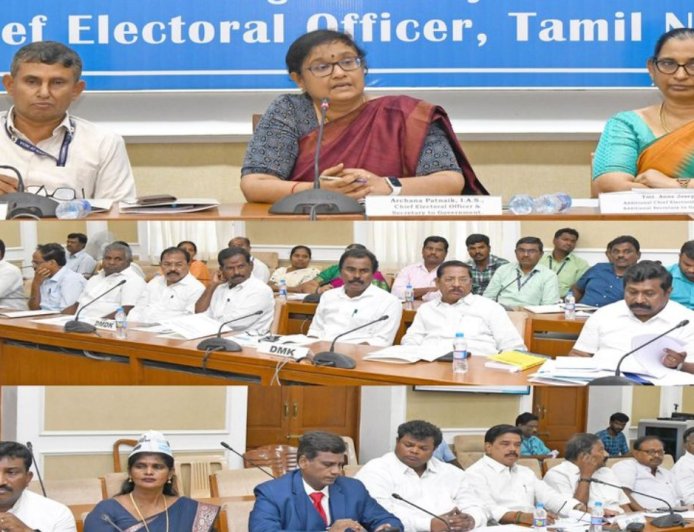 "S.I.R. காலஅவகாசம் நீட்டிப்பு இல்லை” தலைமைத் தேர்தல் அதிகாரி தகவல்