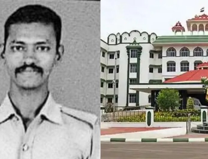 மதுரை உயர்நீதிமன்றத்தில் துப்பாக்கி சத்தம் : சிறப்புப் படை காவலர் பலி 