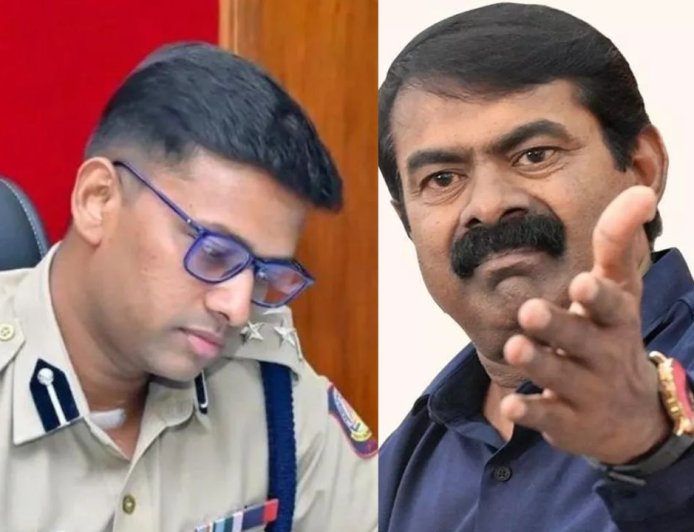 சீமானுக்கு எதிரான ஐபிஎஸ் வருண்குமார் வழக்கு ரத்து : சென்னை உயர்நீதிமன்றம் மதுரை அமர்வு உத்தரவு 