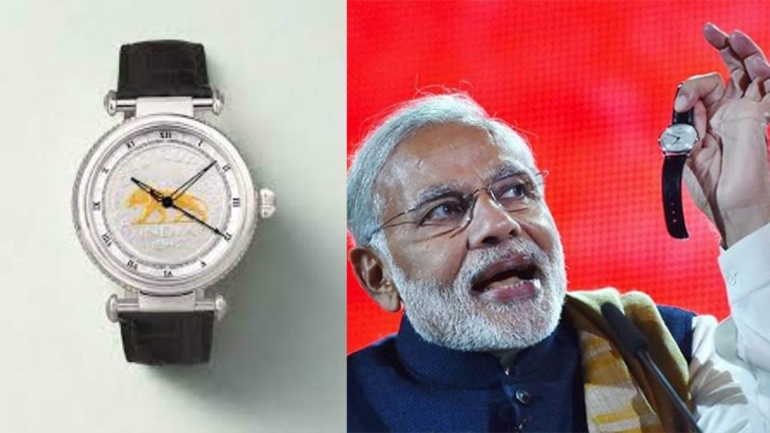 வைரல் ஆகும் பிரதமர் மோடியின் கைக்கடிகாரம்