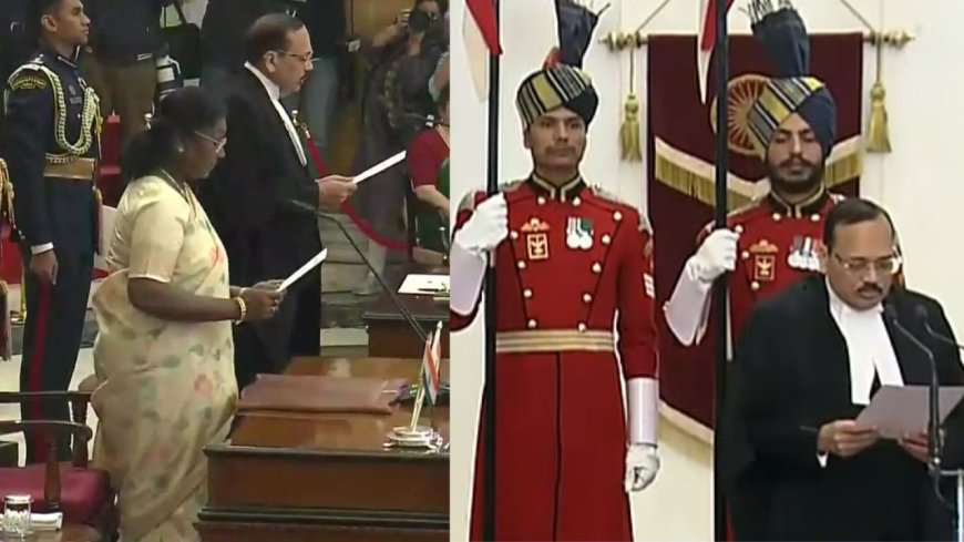 உச்ச நீதிமன்றத்தின் 53-வது தலைமை நீதிபதியாக சூர்ய காந்த் பதவியேற்றார்