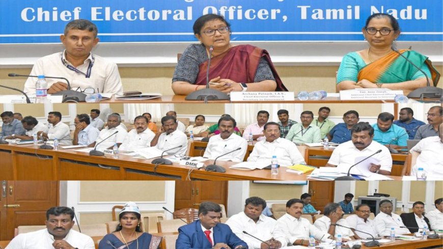 "S.I.R. காலஅவகாசம் நீட்டிப்பு இல்லை” தலைமைத் தேர்தல் அதிகாரி தகவல்