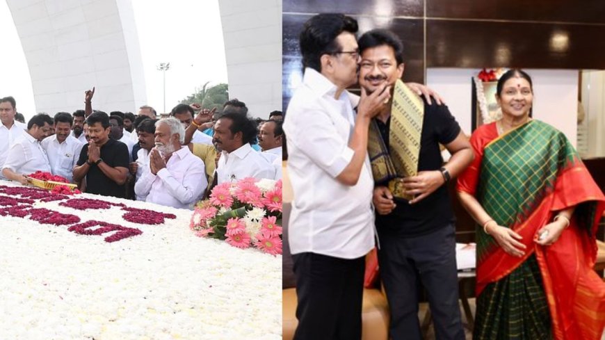 மீண்டும் திமுக ஆட்சி - பிறந்தநாளில் உதயநிதி சூளுரை 